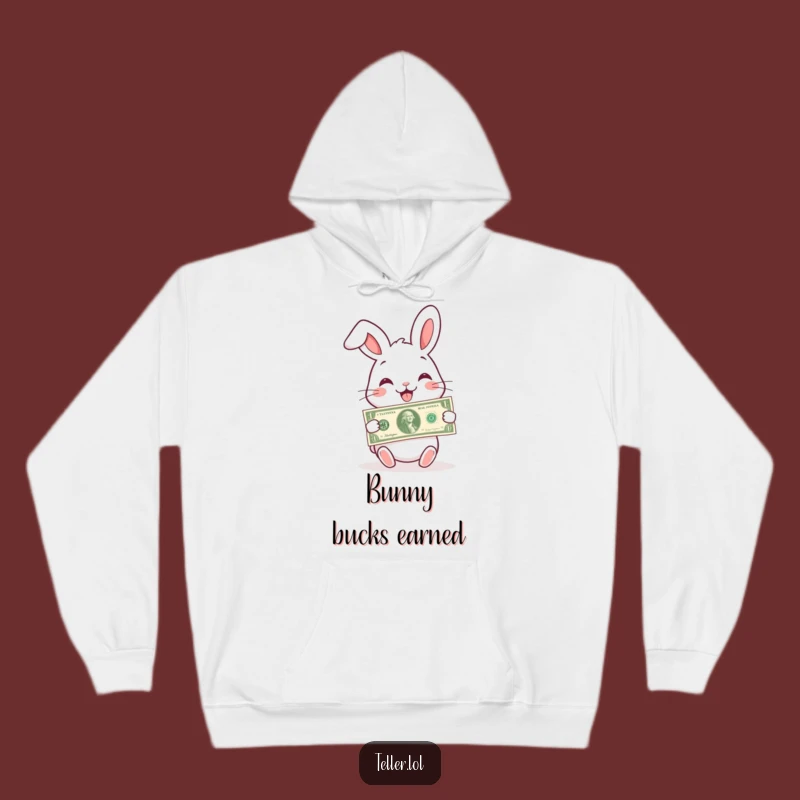 Funny Rabbit Hoodie: Cozy Gifter, Warm & Humorous Gift for Generous Souls